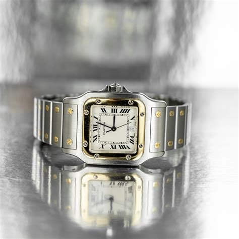 cartier santos watch used